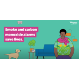 "smoke and carbon monoxide alarms save lives"